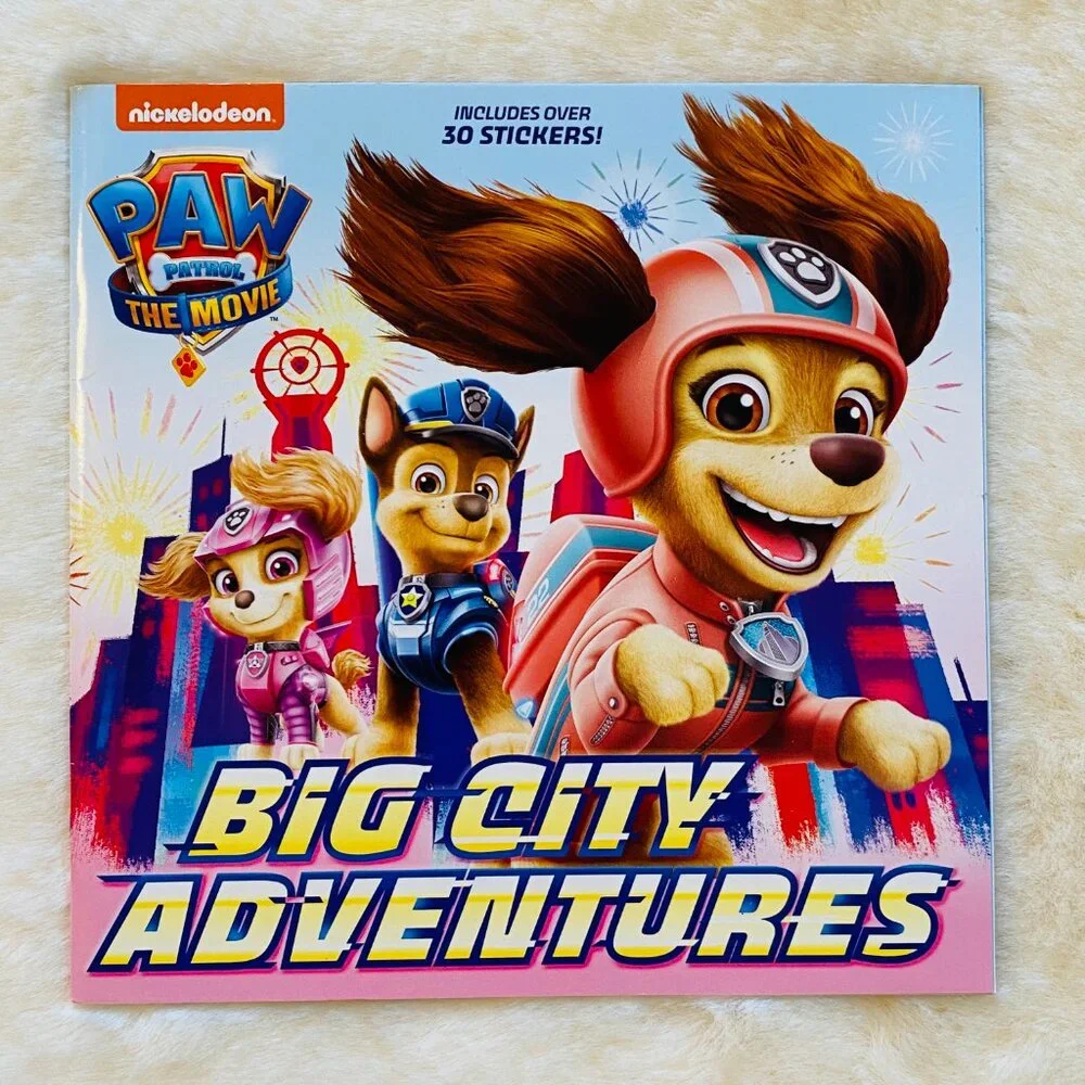 Paw Patrol Book and Activity Bundle NEW 5-pieces Nickelodeon